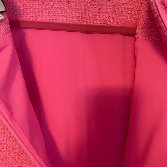 Hot pink tweed “Jackie” dress from Tuckernuck - Picture 4 of 6